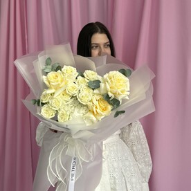 Авторский букет из роз