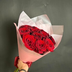 Моно бордовых роз