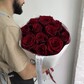 11 высоких красных роз из Эквадора