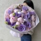 Пионы и лавандовая эустома