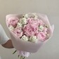 Букет «Барокко» из пионов и маттиолы